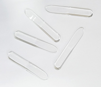 塑料化妆勺 水晶面膜勺 面膜泥塑料勺68.4mm