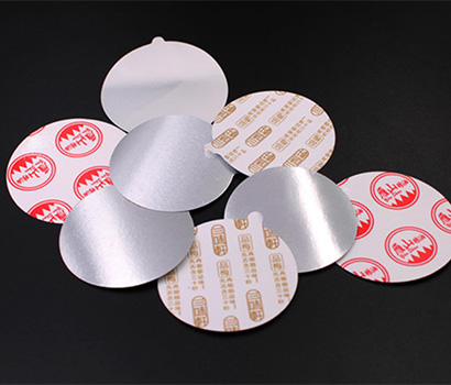铝箔片膜 可印刷logo铝箔垫片瓶盖密封垫片